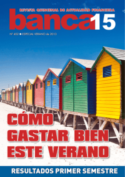 C&oacute;mo gastar bien este verano - Banca 15