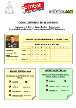 &ldquo;C&Oacute;MO DISFRUTAR EN EL INFIERNO&rdquo;