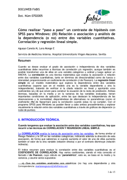 C&oacute;mo realizar &ldquo;paso a paso&rdquo; un contraste de hip&oacute;tesis con - Fabis