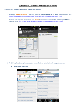 C&Oacute;MO INSTALAR &ldquo;BX HOT-ARTICLES&rdquo; EN TU M&Oacute;VIL