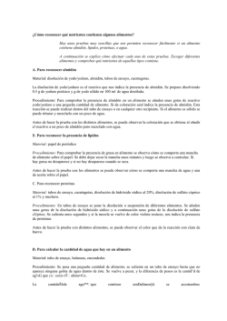 &iquest;C&oacute;mo reconocer qu&eacute; nutrientes contienen algunos alimentos? Hay