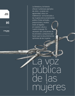 La literatura y la historia ofrecen numerosos ejemplos de c&oacute;mo &ndash;a