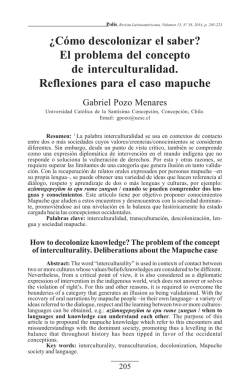 &iquest;C&oacute;mo descolonizar el saber? El problema del concepto - SciELO