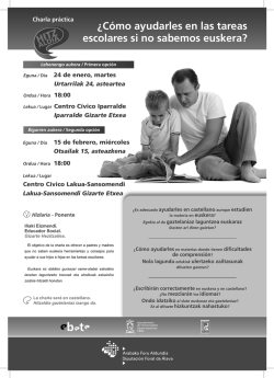 &iquest;C&oacute;mo ayudarles en las tareas escolares si no sabemos - fapacne