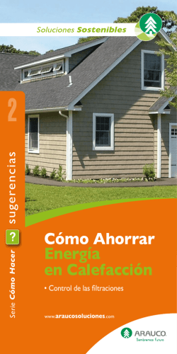 C&oacute;mo Ahorrar Energ&iacute;a en Calefacci&oacute;n - Arauco