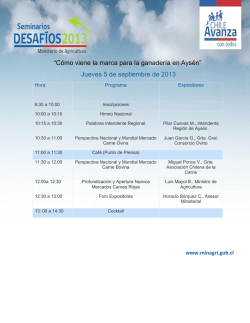 &ldquo;C&oacute;mo viene la marca para la ganader&iacute;a en Ays&eacute;n&rdquo; Jueves 5 de