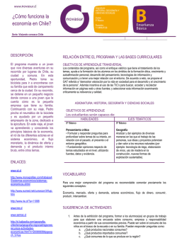 &iquest;C&oacute;mo funciona la econom&iacute;a en Chile? - Novasur