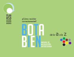 &iquest;C&oacute;mo reciclar correctamente?