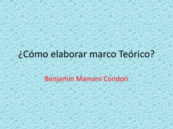 &iquest;C&oacute;mo plantear el problema? - Investigaci&oacute;n Educativa