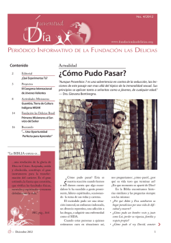 &iquest;C&oacute;mo Pudo Pasar? - Fundacion las Delicias