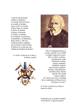 &ldquo;Aqu&iacute; la m&aacute;s principal haza&ntilde;a es obedecer, y el modo c&oacute;mo ha de