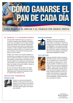 c&oacute;mo mEjorar El EmplEo y El trabajo por cuEnta propia