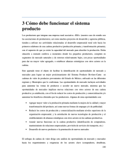 3 C&oacute;mo debe funcionar el sistema producto
