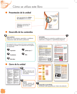 C&oacute;mo se utiliza este libro