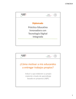 &iquest;C&oacute;mo motivar a mis educandos a entregar trabajos propios?