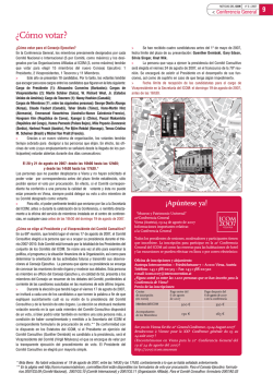 &iquest;C&oacute;mo votar?