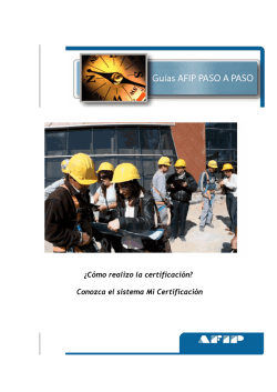 &iquest;C&oacute;mo realizo la certificaci&oacute;n? Conozca el sistema Mi - Afip