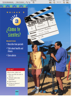 &iquest;C&oacute;mo te sientes? - Dickinson ISD