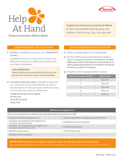 &iquest;C&Oacute;MO PRESENTO UNA SOLICITUD? &iquest;PUEDO - RxHope