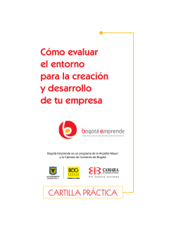 C&oacute;mo evaluar el entorno para la creaci&oacute;n y desarrollo de tu - Inicio