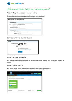 &iquest;C&oacute;mo comprar fotos en vert comprar fotos en vertufoto.com?