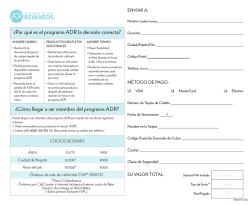 &iquest;Por qu&eacute; es el programa ADR la decisi&oacute;n correcta? &iquest;C&oacute;mo llegar a