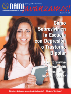 C&oacute;mo Sobrevivir en la Escuela con Depresi&oacute;n o Trastorno - NAMI