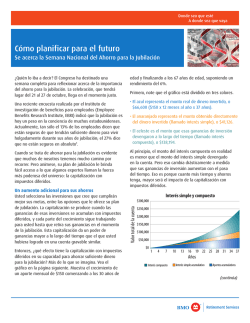 C&oacute;mo planificar para el futuro - BMO.com