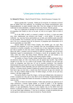 &ldquo;&iquest;C&oacute;mo ganar la lucha contra el fraude?&rdquo; - cultura antifraude