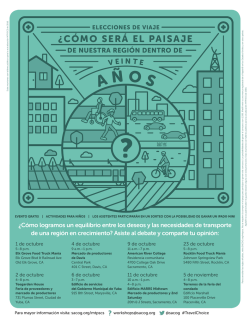 &iquest;C&Oacute;MO SER&Aacute; EL PAISAJE - sacog