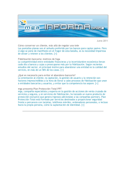 Junio 2011 C&oacute;mo conservar un cliente, m&aacute;s all&aacute; de - Multiasistencia