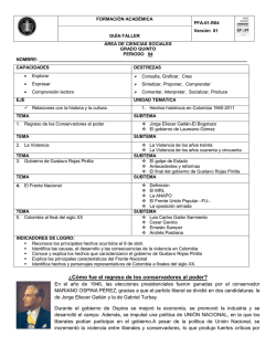 &iquest;C&oacute;mo fue el regreso de los conservadores al poder?