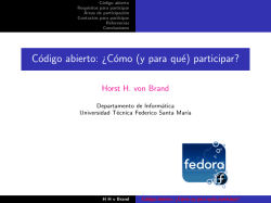 C&oacute;digo abierto: &iquest;C&oacute;mo (y para qu&eacute;) participar? - Encuentro Linux