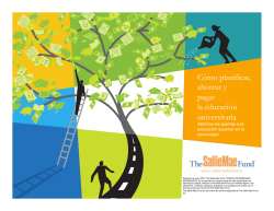 C&oacute;mo planificar, ahorrar y pagar la educaci&oacute;n - NY Colleges