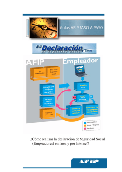 &iquest;C&oacute;mo realizar la declaraci&oacute;n de Seguridad Social - Afip