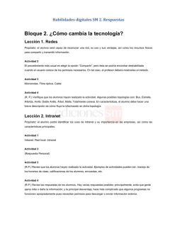 Bloque 2. &iquest;C&oacute;mo cambia la tecnolog&iacute;a? - Habilidades Digitales