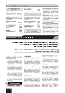 &iquest;C&oacute;mo debe proceder a levantar el Acta Probatoria el Fedatario
