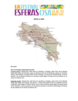 &iquest;C&oacute;mo llegar al Festival de las Esferas 2012