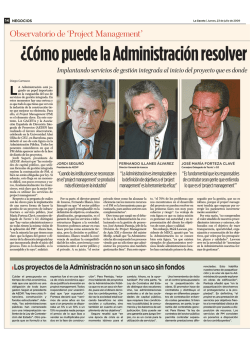 &iquest;C&oacute;mo puede la Administraci&oacute;n resolver - MDCI