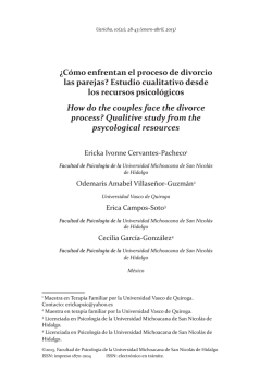&iquest;C&oacute;mo enfrentan el proceso de divorcio las parejas? Estudio