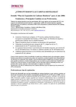 &iquest;C&Oacute;MO INVIERTEN LAS CADENAS - Noticiascadadia