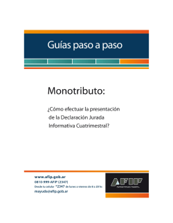 &iquest;C&oacute;mo efect&uacute;o la presentaci&oacute;n - IPS