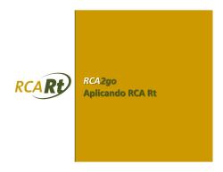 03 RCA2go - C&oacute;mo aplicar el proceso RCA Rt