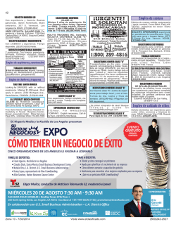 C&Oacute;MO TENER UN NEGOCIO DE &Eacute;XITO - El Clasificado