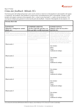 C&oacute;mo dar feedback: M&eacute;todo 3Cs - Xn Consultores