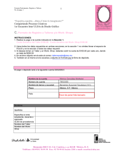 1 &ldquo;Espejito,espejito&hellip;dime&iquest;C&oacute;mo lo imaginaste?&rdquo; Compartiendo