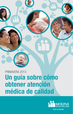 Un gu&iacute;a sobre c&oacute;mo obtener atenci&oacute;n m&eacute;dica de calidad - Molina