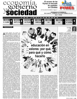 La educaci&oacute;n en valores: por qu&eacute;, para qu&eacute; y c&oacute;mo hacerlo