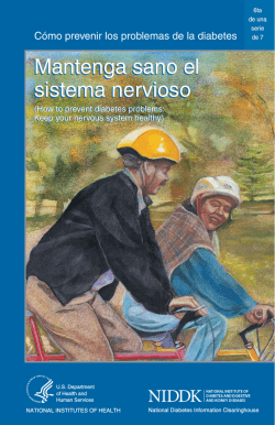 C&oacute;mo prevenir los problemas de la diabetes: Mantenga sano el