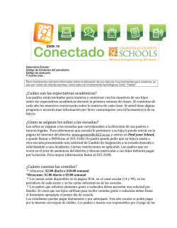 &iquest;Cu&aacute;les son las expectativas acad&eacute;micas? &iquest;C&oacute;mo se asignan los